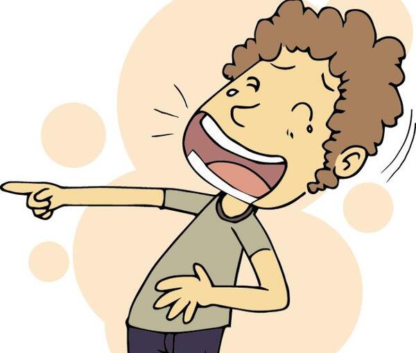 عکس پسر در حال مسخره بازی