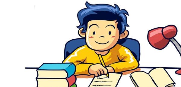عکس فانتزی پسر درحال مطالعه