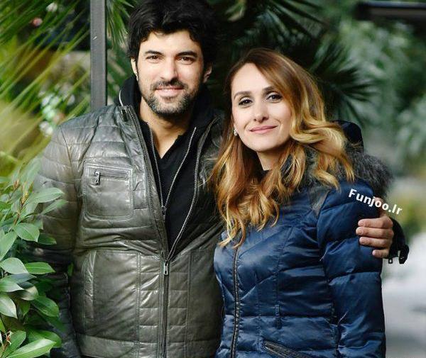 عکس انگین اکیورک و دوست دخترش