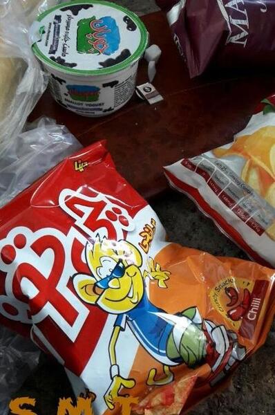 عکس فیک چیپس و پفک