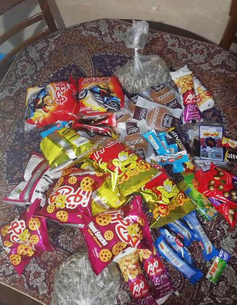 عکس فیک چیپس و پفک