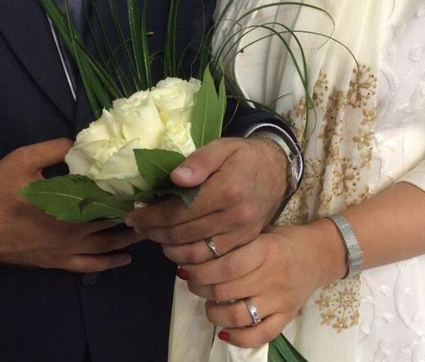 عکس فیک عروس و داماد