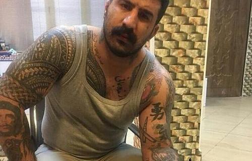 عکس پسر وحید مرادی طوفان