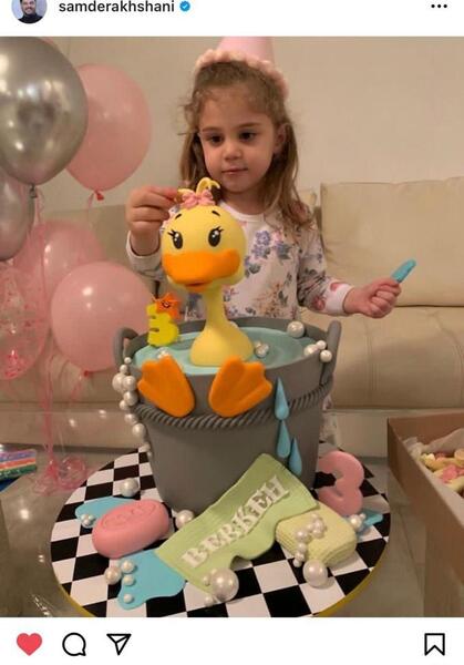 عکس پسر و دختر سام درخشانی