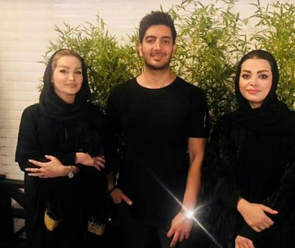 عکس محسن دولت با همسرش