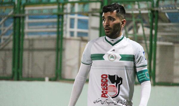 عکس محسن مسلمان در ذوب آهن