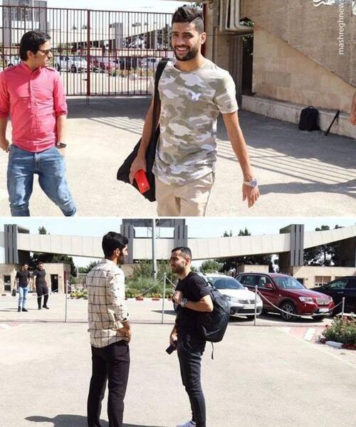 عکس محسن ربیع خواه و همسرش