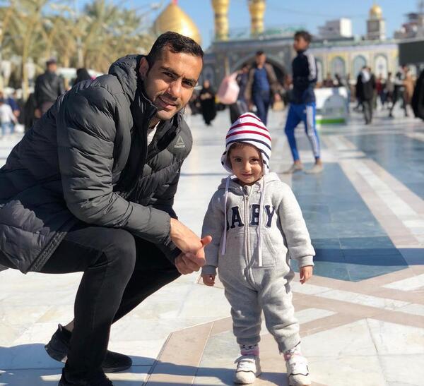 عکس محسن ربیع خواه و همسرش