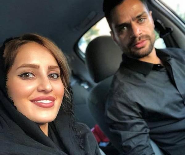 عکس محسن ربیع خواه و همسرش