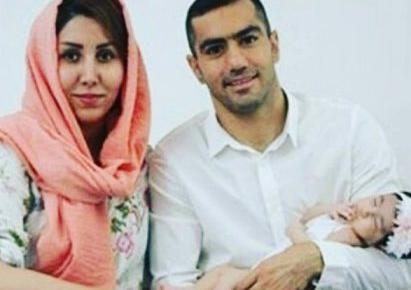 عکس محسن ربیع خواه و همسرش
