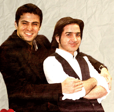 عکس محسن یگانه و علی ضیا