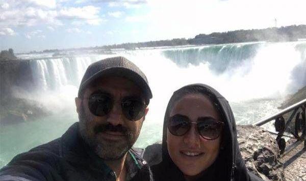 عکس محسن تنابنده باهمسرش