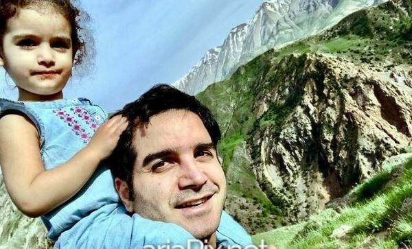 عکس محسن یگانه و همسرش