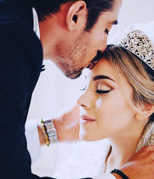 عکس حسین تهی و همسرش