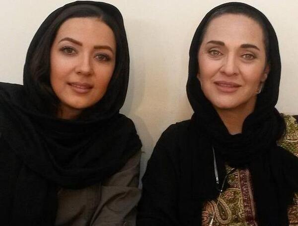عکس حسین شریفی و مادرش