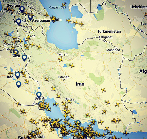 عکس هوایی ایران