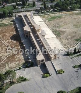 عکس هوایی پل خواجو