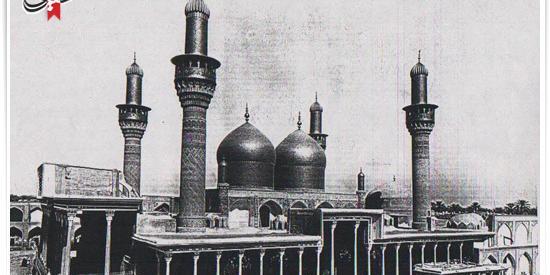 عکس هوایی حرم کاظمین