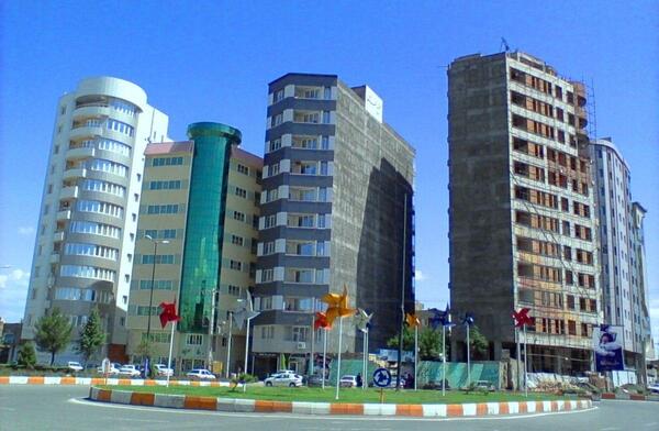 عکس هوایی خوی