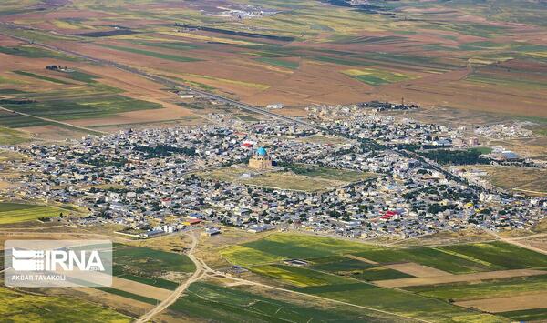عکس هوایی زنجان
