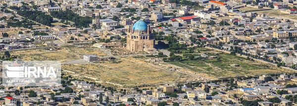 عکس هوایی زنجان