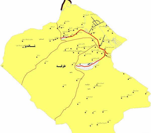 عکس هوایی طرقبه