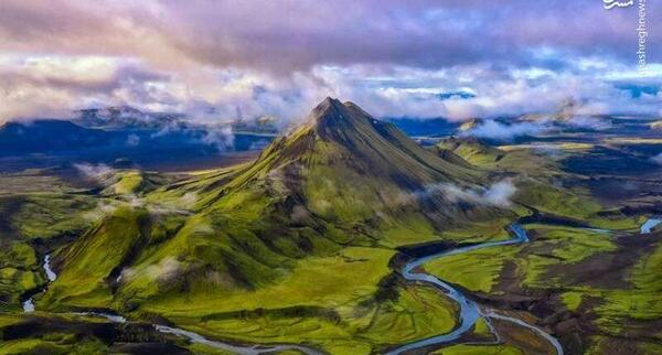 عکس هوایی طبیعت