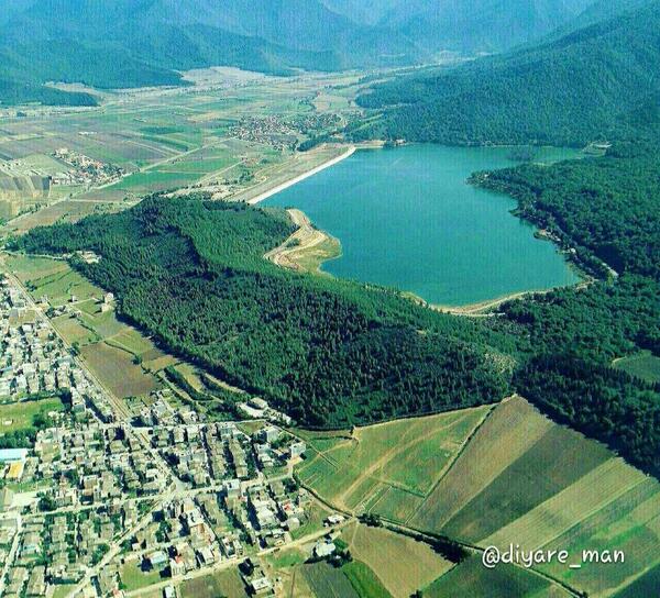 عکس هوایی علی آباد کتول