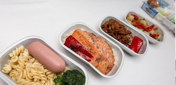 عکس غذای هواپیما