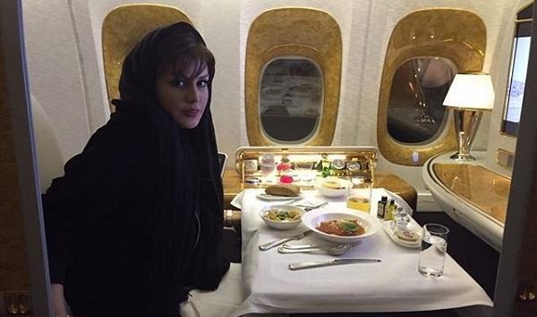 عکس غذای هواپیما
