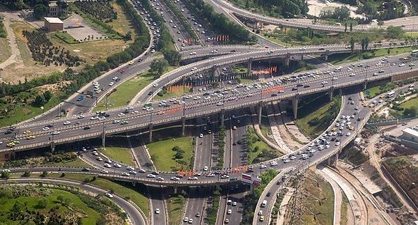 عکس هوایی کرج