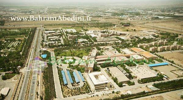 عکس هوایی کرج