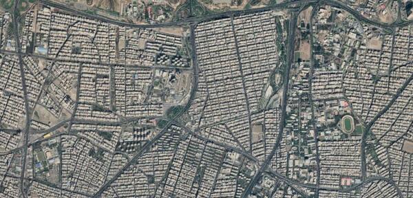عکس هوایی گوگل