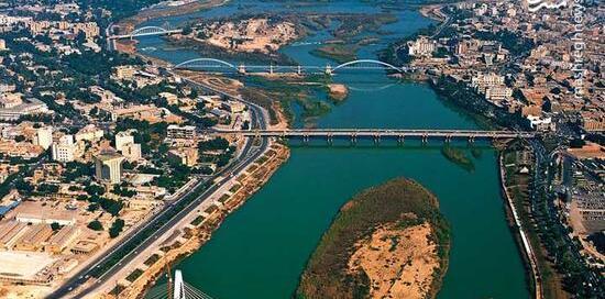 عکس هوایی لشکرآباد اهواز