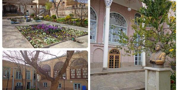 عکس هوایی میدان ساعت تبریز