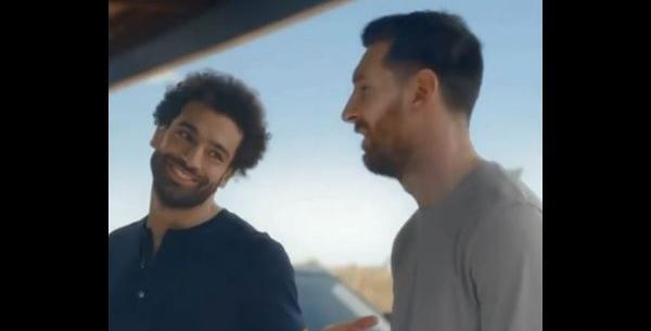 عکس محمد صلاح و مسی
