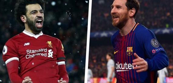 عکس محمد صلاح و مسی