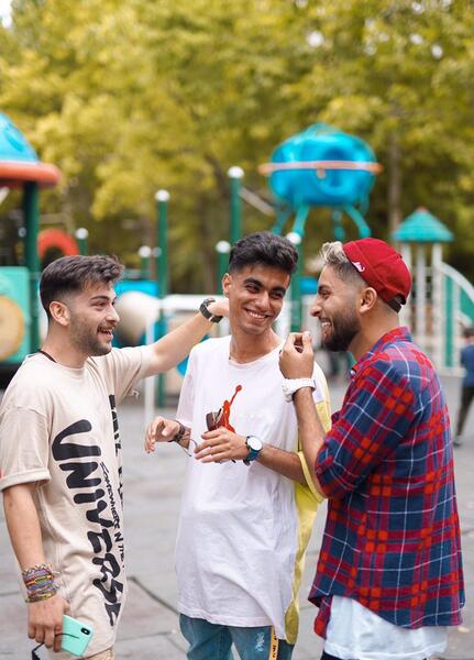 عکس محمد و ارسلان