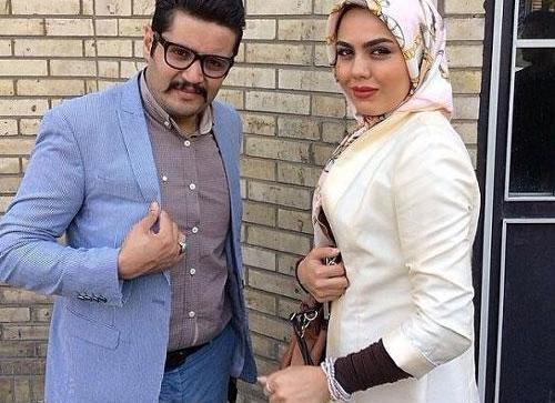 عکس مهران رنجبر و همسرش