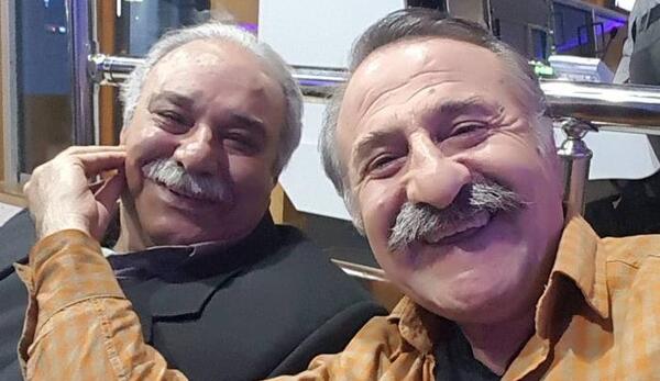 عکس مهران رجبی و پسرش