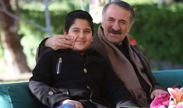 عکس مهران رجبی و پسرش