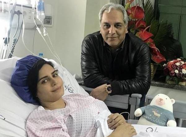 عکس عروس مهران مدیری و پسرش