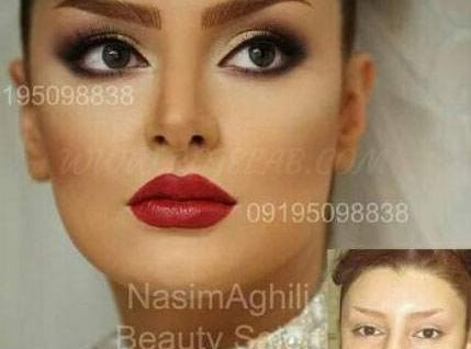 عکس قبل آرایش