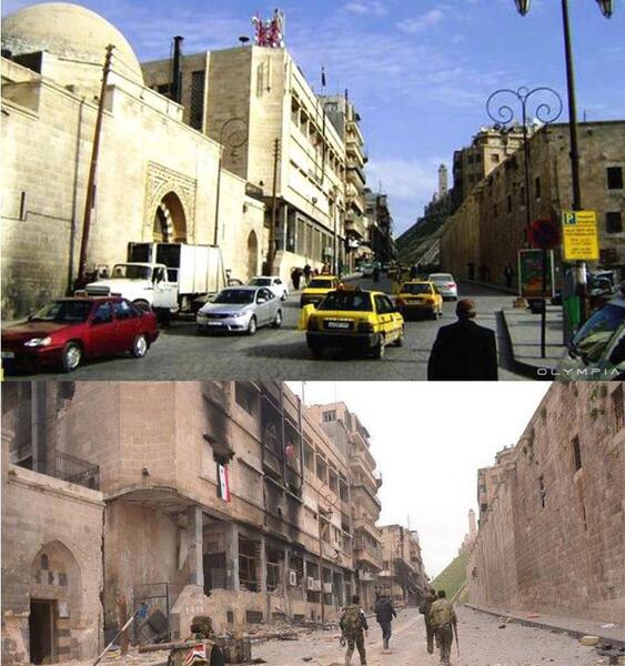 عکس خرمشهر قبل و بعد از جنگ