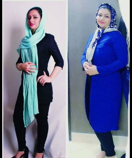 عکس صورت قبل و بعد لاغری