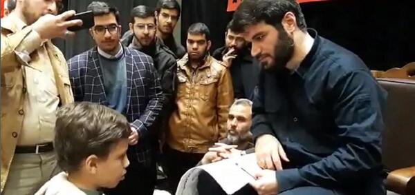 عکس بچه میثم مطیعی