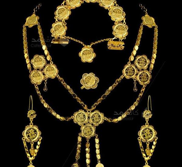 عکس طلا کردی