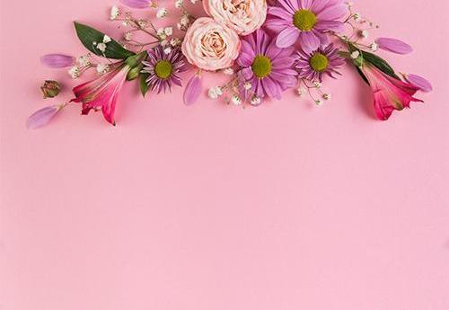 عکس ساده گلدار