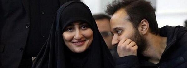 عکس همسر دوم روحانی در انگلیس