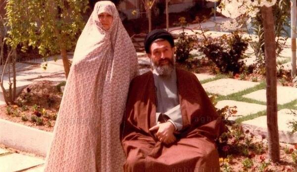 عکس همسر شهید بهشتی